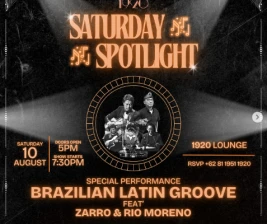 1920 LOUNGE JAKARTA  SATURDAY SPOTLIGHT