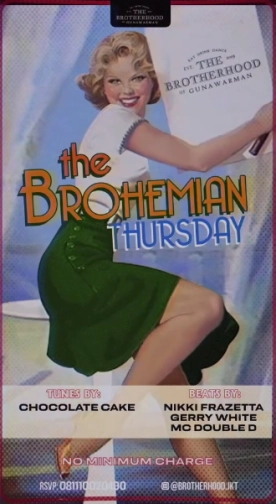 THE BROTHERHOOD JAKARTA - THE BROHEMIAN THURSDAY