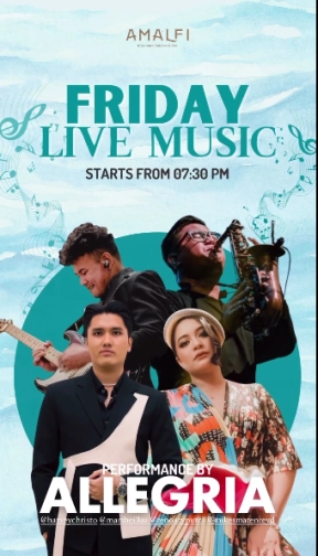 AMALFI JAKARTA - FRIDAY LIVE MUSIC