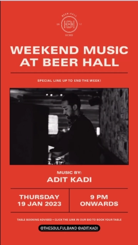 BEER HALL JAKARTA - WEEK END MUSIC AT BEER HALL