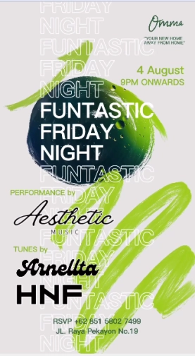 OMMA RESTAURANT BEKASI - FUNTASTIC FRIDAY NIGHT 👽