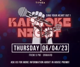 TIPSEA BEACH LOUNGE JAKARTA  KARAOKE NIGHT