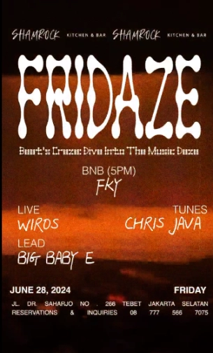 SHAMROCK JAKARTA - FRIDAZE