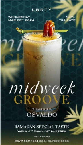 LBRTY JAKARTA - MIDWEEK GROOVE