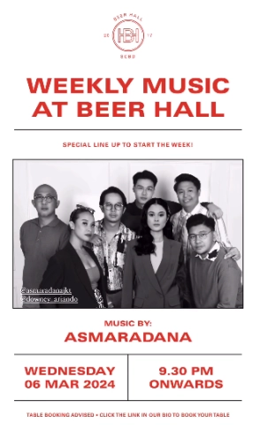 BEER HALL JAKARTA - WEDNESDAY