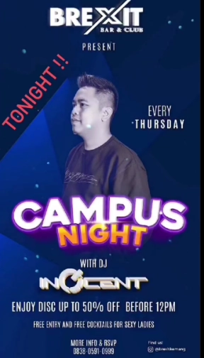 BREXIT JAKARTA - CAMPUS NIGHT