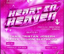 CHAND ROOFTOP LOUNGE JAKARTA  HEART IN HEAVEN