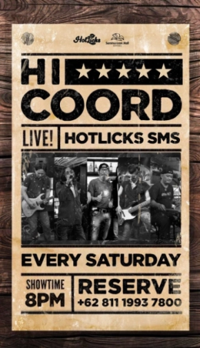 HOTLICKS GD SERPONG - SATURDAY