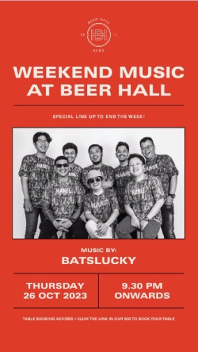 BEER HALL JAKARTA - THURSDAY