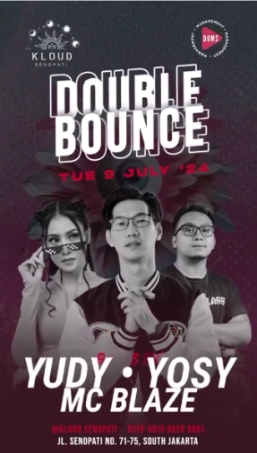 KLOUD SKY DINING & LOUNGE JAKARTA - DOUBLE BOUNCE