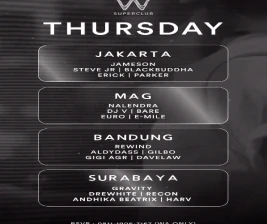 W SUPERCLUB MAG JAKARTA  THURSDAY