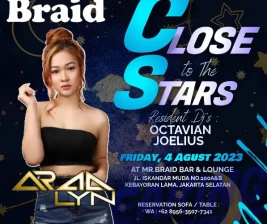 MR BRAID JAKARTA  CLOSE TO THE STARS 