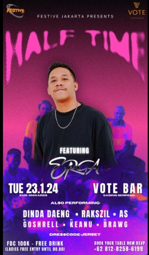 VOTE BAR JAKARTA - HALF TIME