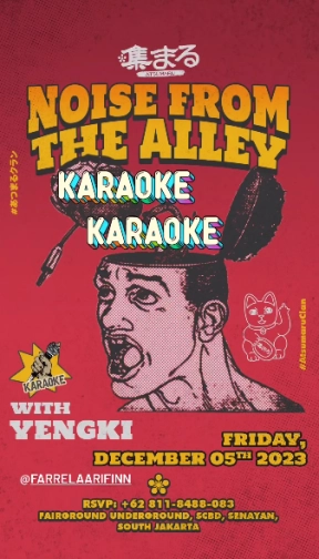 ATSUMARU JAKARTA - NOISE FROM THE ALLEY