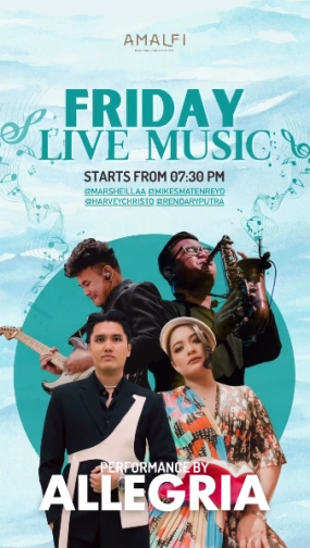 AMALFI JAKARTA - FRIDAY LIVE MUSIC