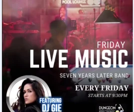 DUNGEON POOL LOUNGE JAKARTA  FRIDAY LIVE MUSIC