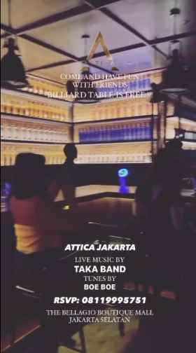 ATTICA JAKARTA - SATURDAY