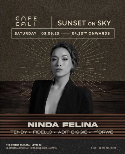 CAFE CALI JAKARTA - SUNSET ON  SKY