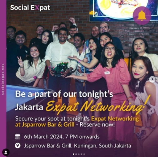 J.SPARROW JAKARTA - JAKARTA EXPAT NETWORKING