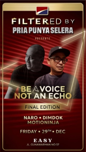 EASY JAKARTA - BE A VOICE NOT AN ECHO