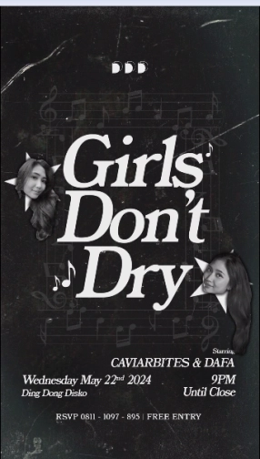 DING DONG DISCO JAKARTA - GIRLS DONT DRY