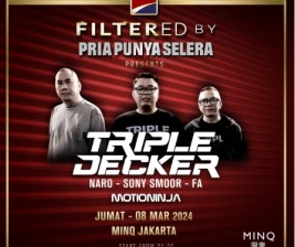 MINQ JAKARTA  Triple Decker