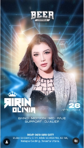 BEER CHAMBER JAKARTA - RIRIN OLIVIA