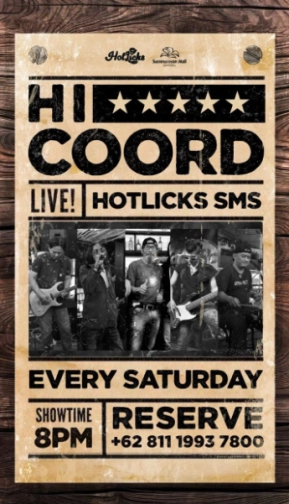 HOTLICKS GD SERPONG - SATURDAY