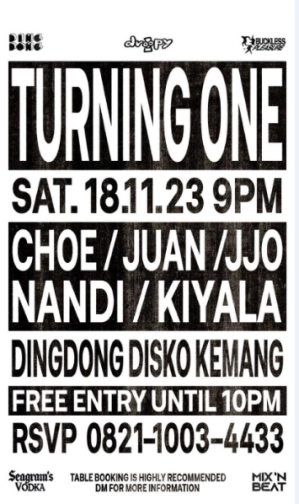 DING DONG DISCO JAKARTA - TURNING ONE