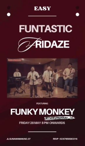 SPEAKEASY JAKARTA - FUNTASTIC FRIDAZE