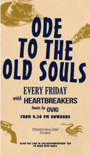 BLACK POND TAVERN JAKARTA - ODE TO THE OLD SOULS