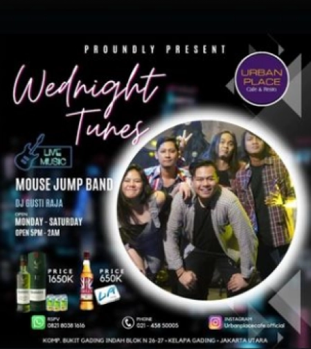 URBAN PLACE JAKARTA - WEDNIGHT TUNES