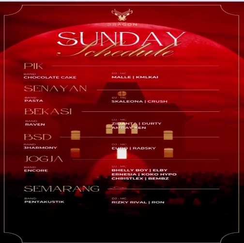 GOLD DRAGON SENAYAN - SUNDAY