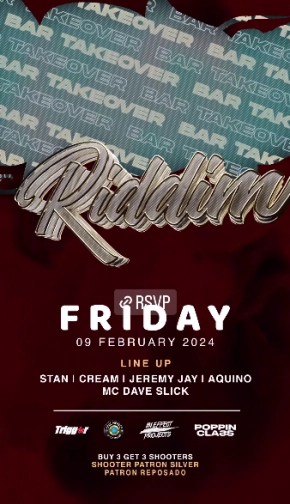 LUFRE BAR & LOUNGE SENOPATI - RIDDIM