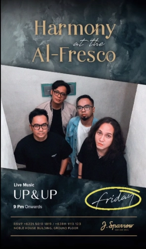 J.SPARROW JAKARTA - HARMONY at the AL-FRESCO