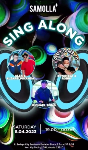 SAMOLLA CAFE & POOL JAKARTA - SING ALONG