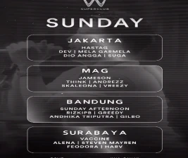 W SUPERCLUB GATSU JAKARTA  SUNDAY