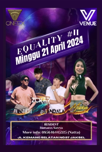 VENUE JAKARTA - EQUALITY