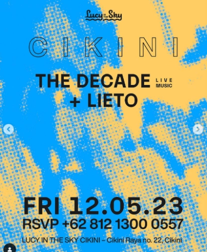 LUCY IN THE SKY CIKINI - THE DECADE + LIETO