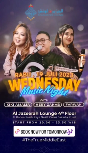 AL JAZEERAH LOUNGE JAKARTA - WEDNESDAY MUSIC NIGHT