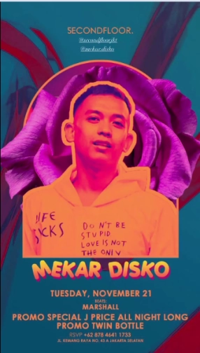 SECONDFLOOR BAR & LOUNGE JAKARTA - MEKAR DISKO