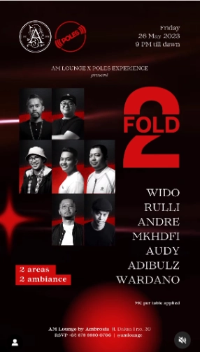 AM LOUNGE JAKARTA - 2 FOLD