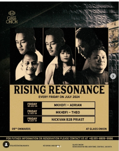 GLASS ONION JAKARTA - Rising Resonance