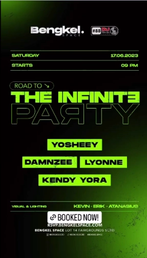 BENGKEL SCBD - THE INFINITE PARTY