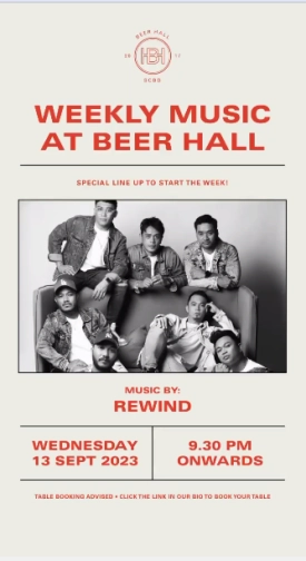 BEER HALL JAKARTA - WEDNESDAY