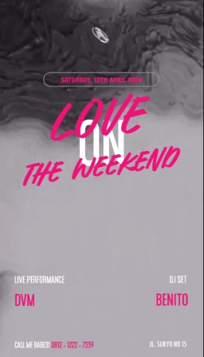 MS JACKSON JAKARTA - LOVE ON THE WEEKEND