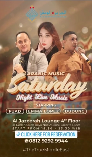 AL JAZEERAH LOUNGE JAKARTA - ARABIC MUSIC