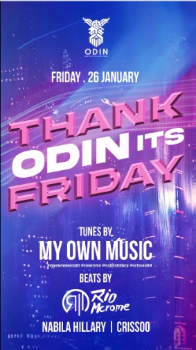 ODIN JAKARTA - THANK ODIN ITS FRIDAY