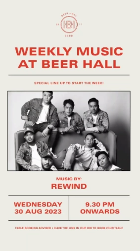 BEER HALL JAKARTA - WEDNESDAY