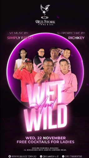 BLUE STORK JAKARTA - WET WILD